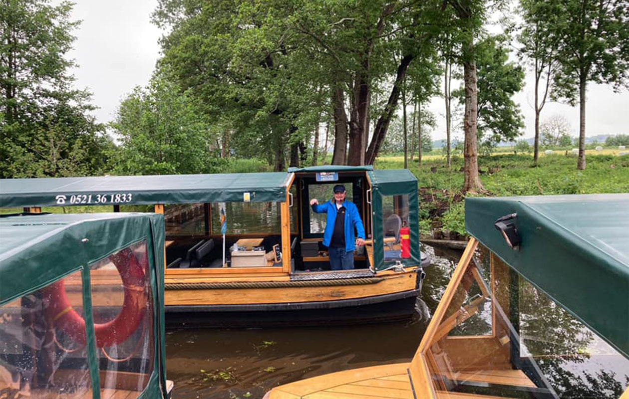 Rondvaart in Giethoorn 1 uur (2p.)