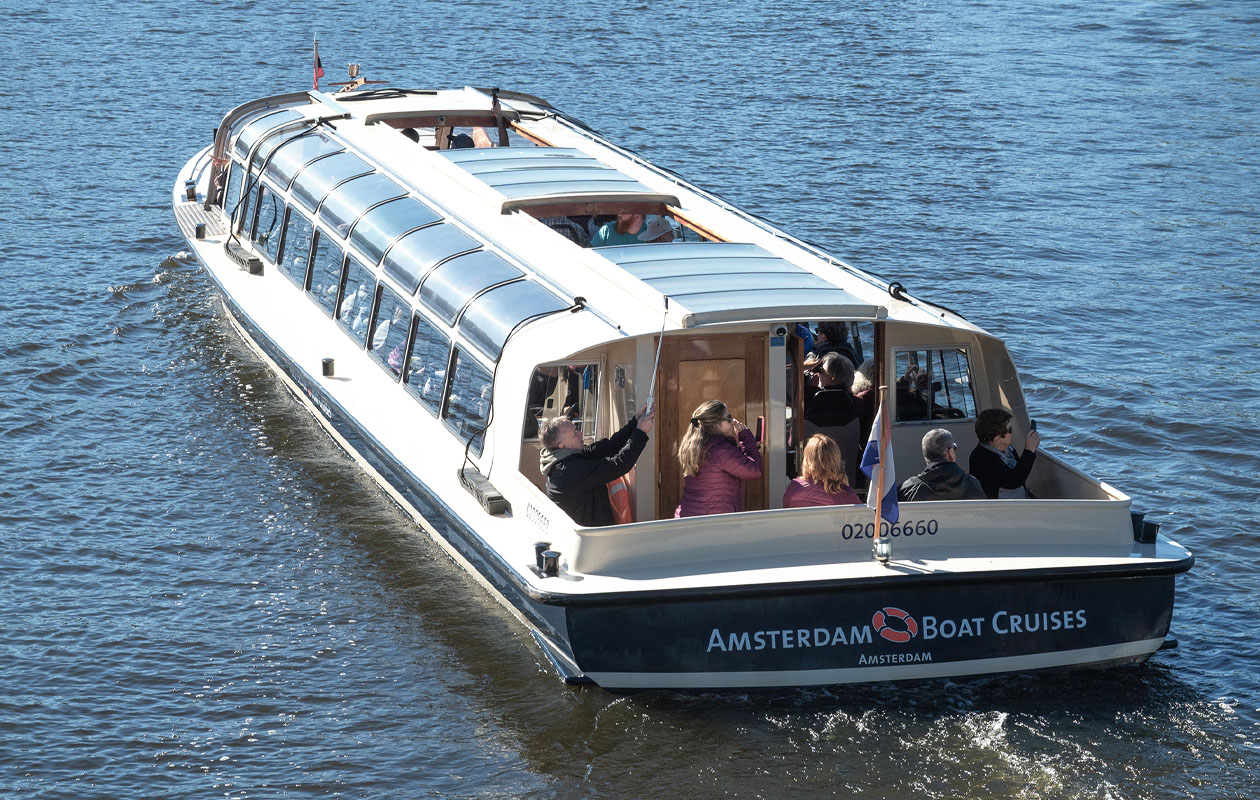 Haven rondvaart in Amsterdam 2,5 uur (2 personen)