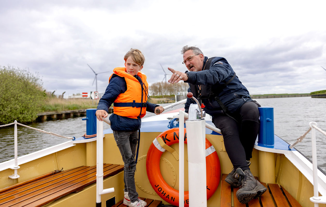 Historische havenrondvaart in Den Helder (30 min) (2p.)