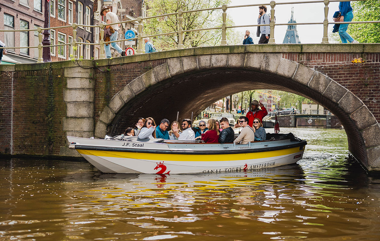 Open Boat Tour in Amsterdam met Stromma (2p.)