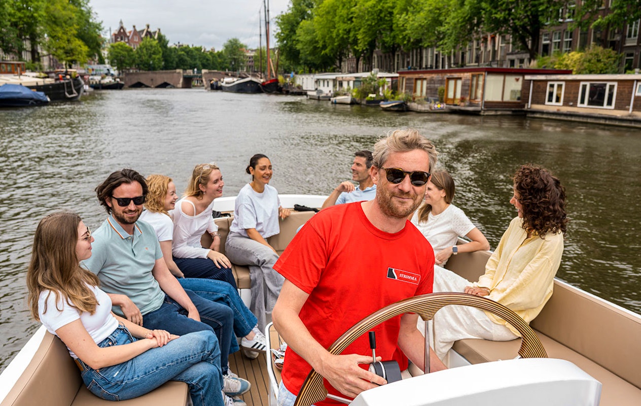 Open Boat Tour in Amsterdam met Stromma (2p.)