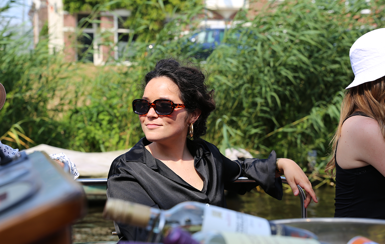 Open sloep rondvaart in Haarlem (2p.)