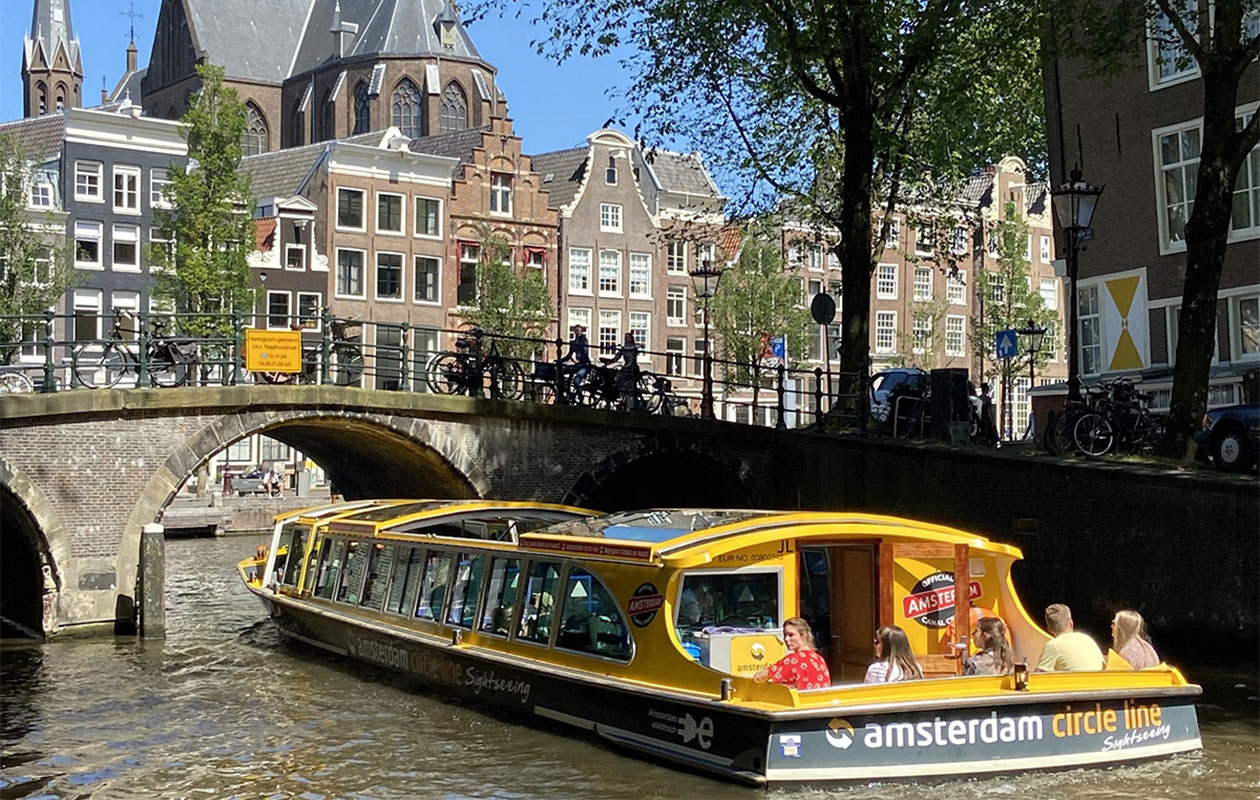 Rondvaart door Amsterdam met Amsterdam Circle Line (2p.)