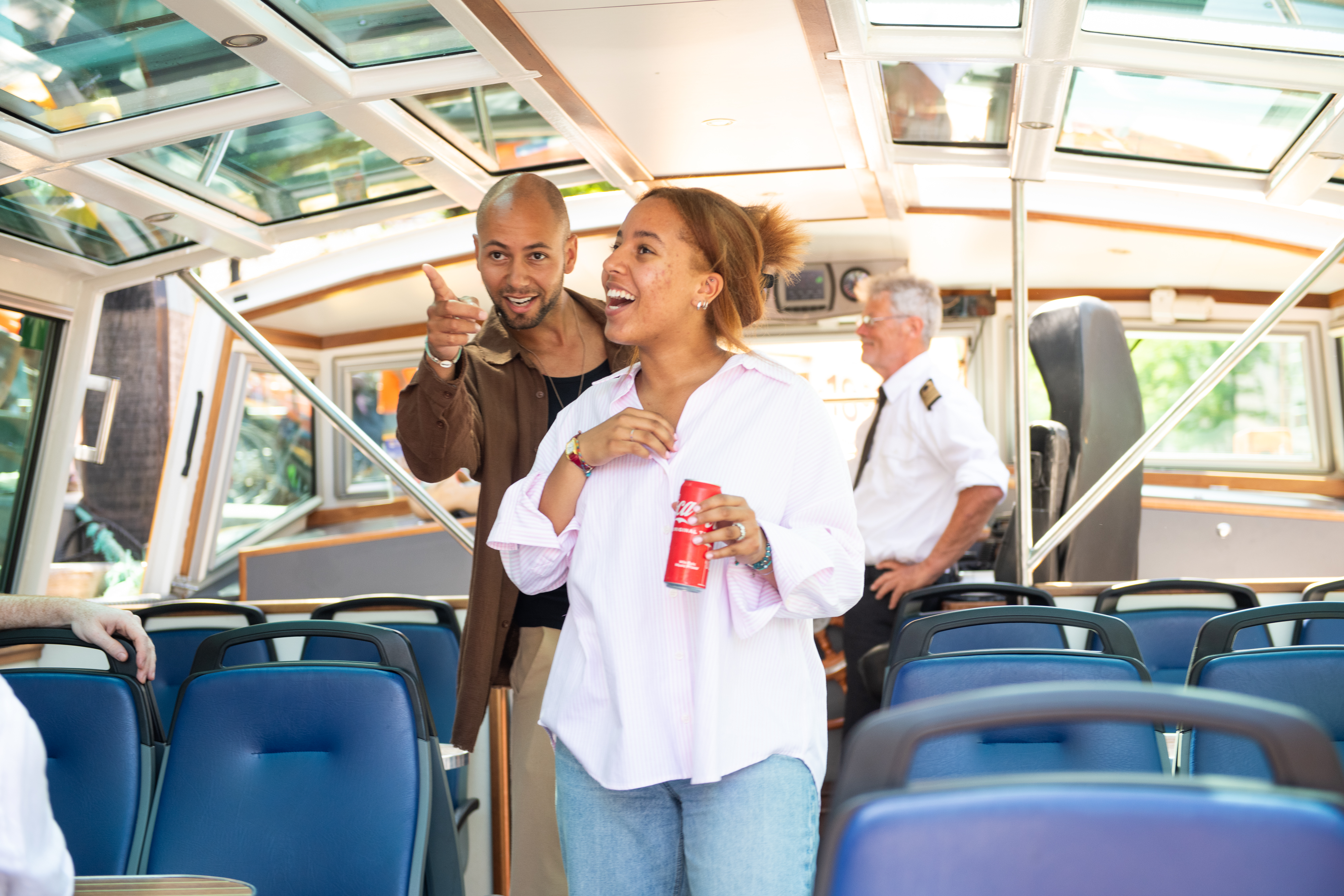Rondvaart door Amsterdam met Amsterdam Circle Line (2p.)