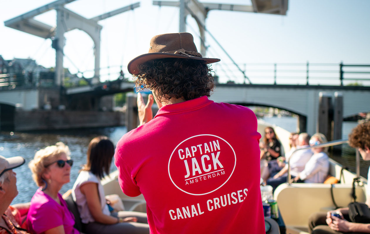 Rondvaart door Amsterdam met Captain Jack (2p.)