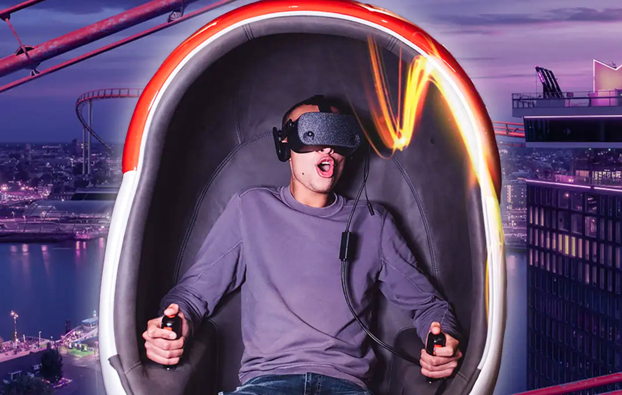 Rondvaart Amsterdam + entree Amsterdam VR Ride (2p.)