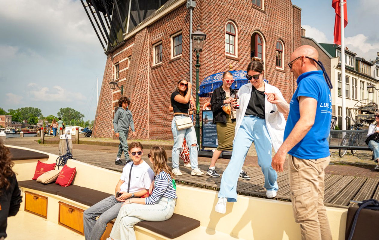 Rondvaart door de grachten van Haarlem (2p.)