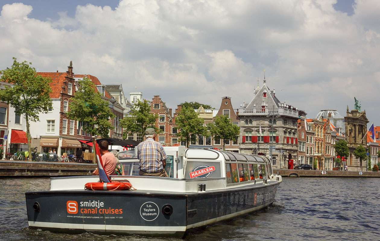 Rondvaart door Haarlem met Smidtje Canal Cruises (2p.)