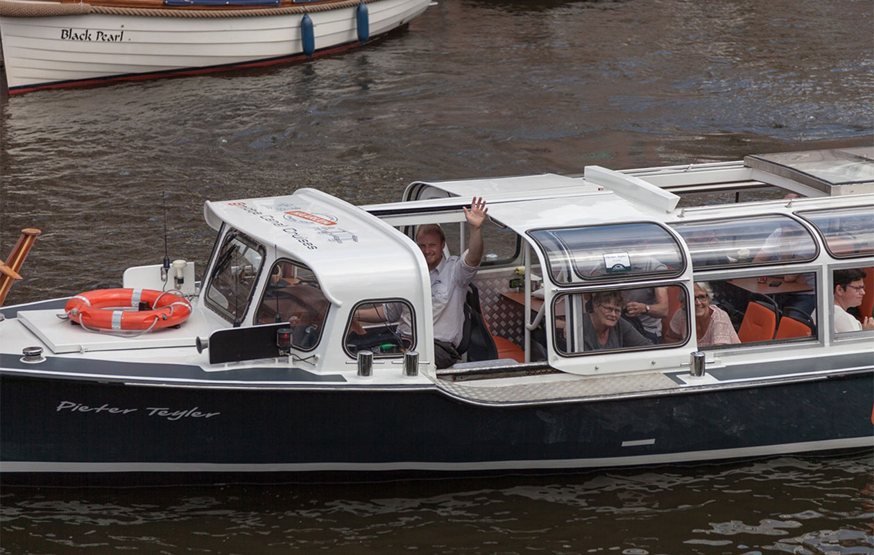 Rondvaart door Haarlem met Smidtje Canal Cruises (2p.)