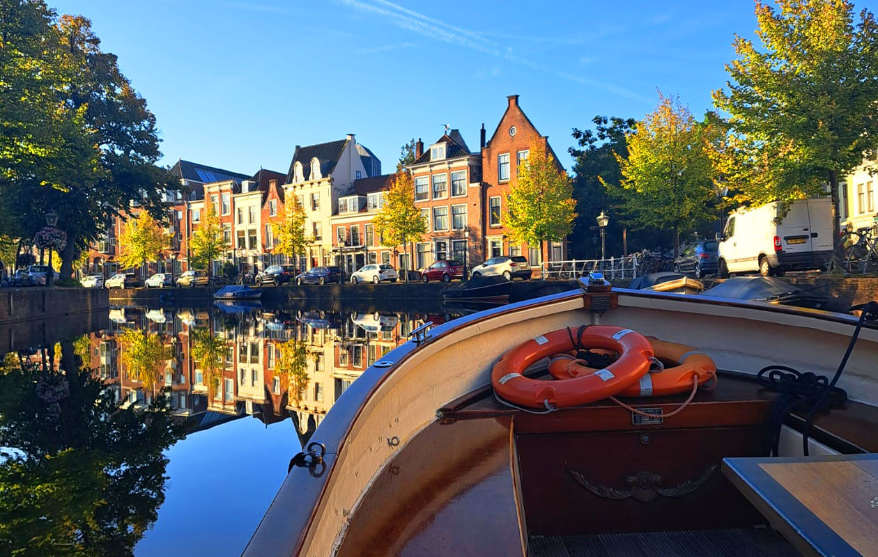 Rondvaart door Leiden met De Leidse Rederij (2p.)