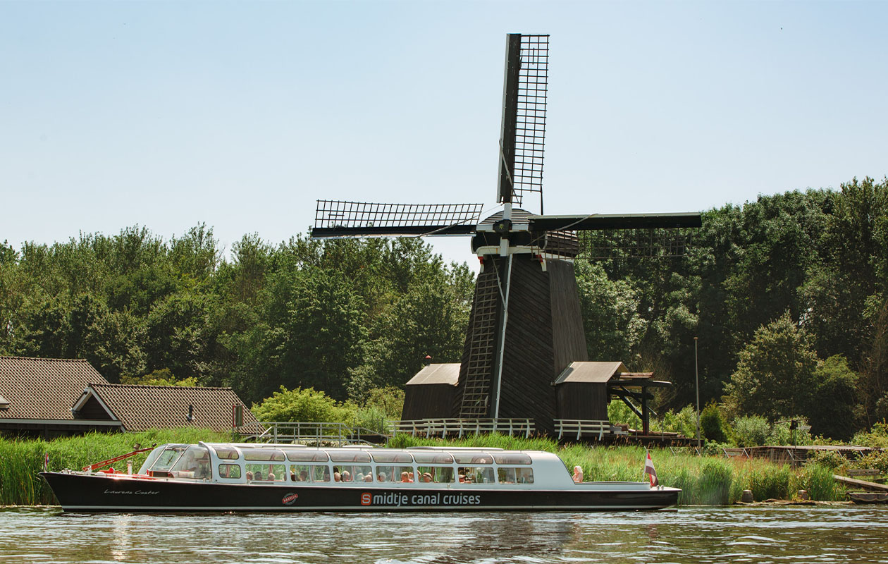 Rondvaart Molen tot Molen met Smidtje Canal Cruises (2p.)