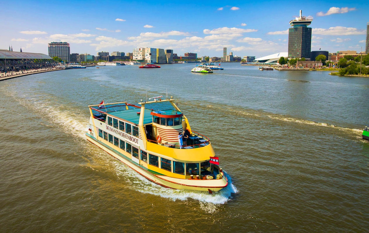 Rondvaart + onbeperkt pannenkoeken met de Pannenkoekenboot (2p.)