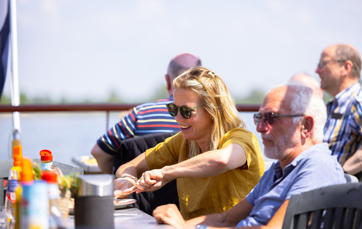 Rondvaart + onbeperkt pannenkoeken met de Pannenkoekenboot (2p.)