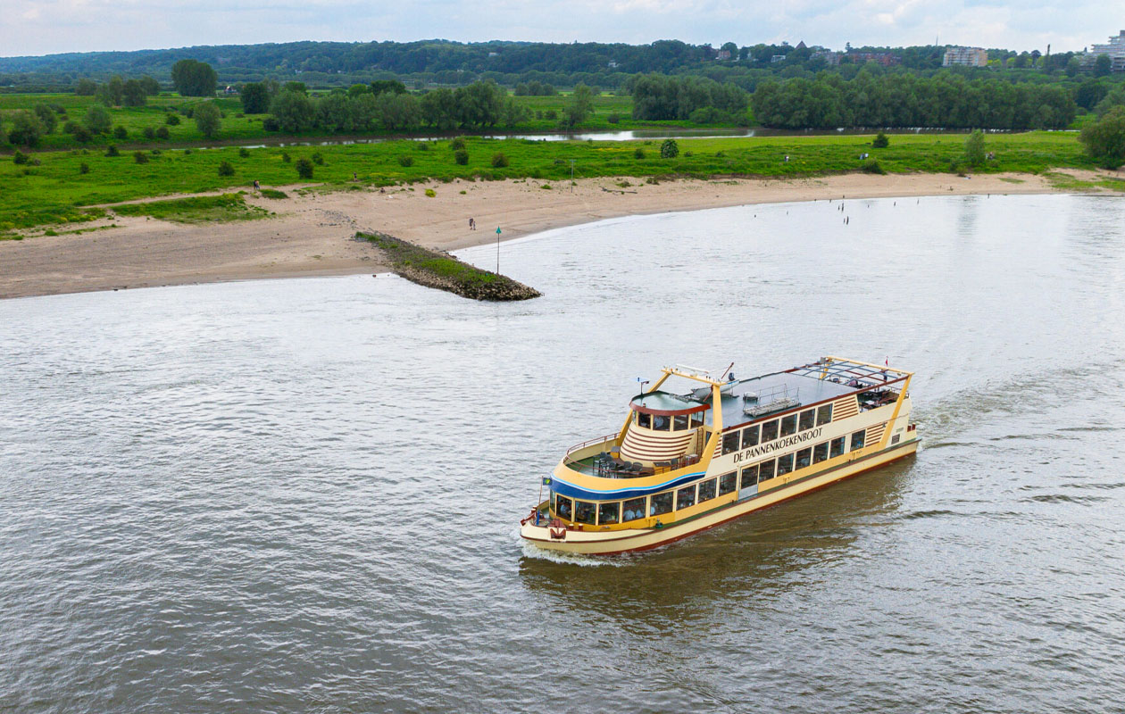 Rondvaart + onbeperkt pannenkoeken met de Pannenkoekenboot (2p.)