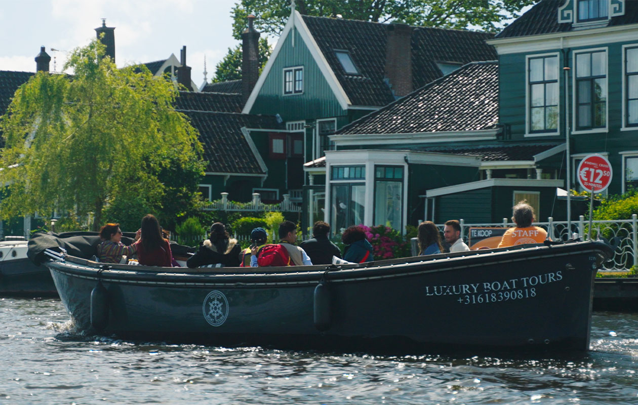 Rondvaart in Zaandam langs de Zaanse Schans (2p.)