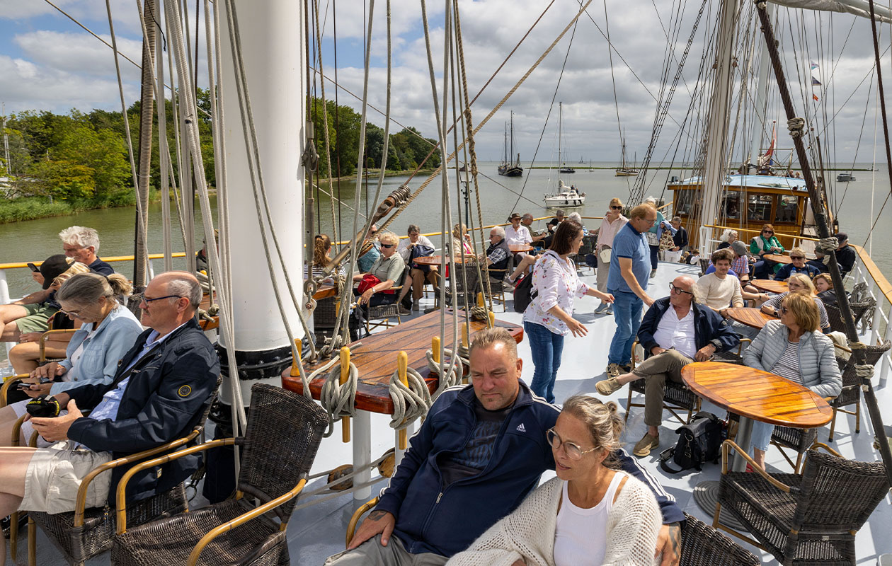 Vaartocht met 3-mastbark Stedemaeght naar Enkhuizen (2p.)