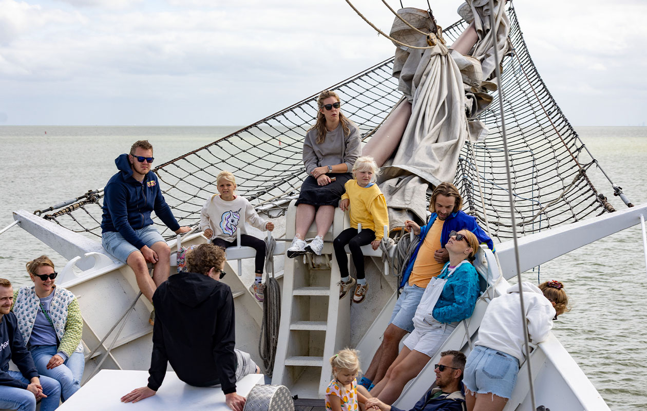 Vaartocht met 3-mastbark Stedemaeght naar Enkhuizen (2p.)
