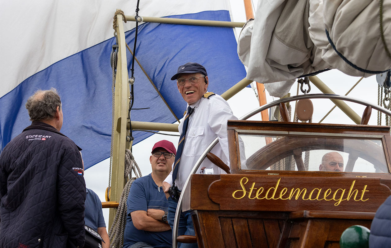 Vaartocht met 3-mastbark Stedemaeght naar Enkhuizen (2p.)