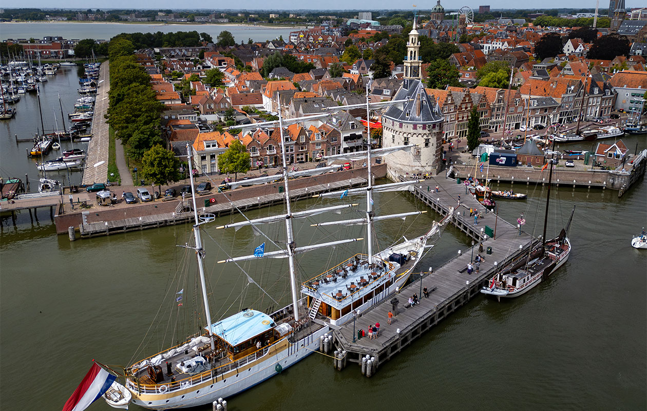 Vaartocht met 3-mastbark Stedemaeght naar Enkhuizen (2p.)