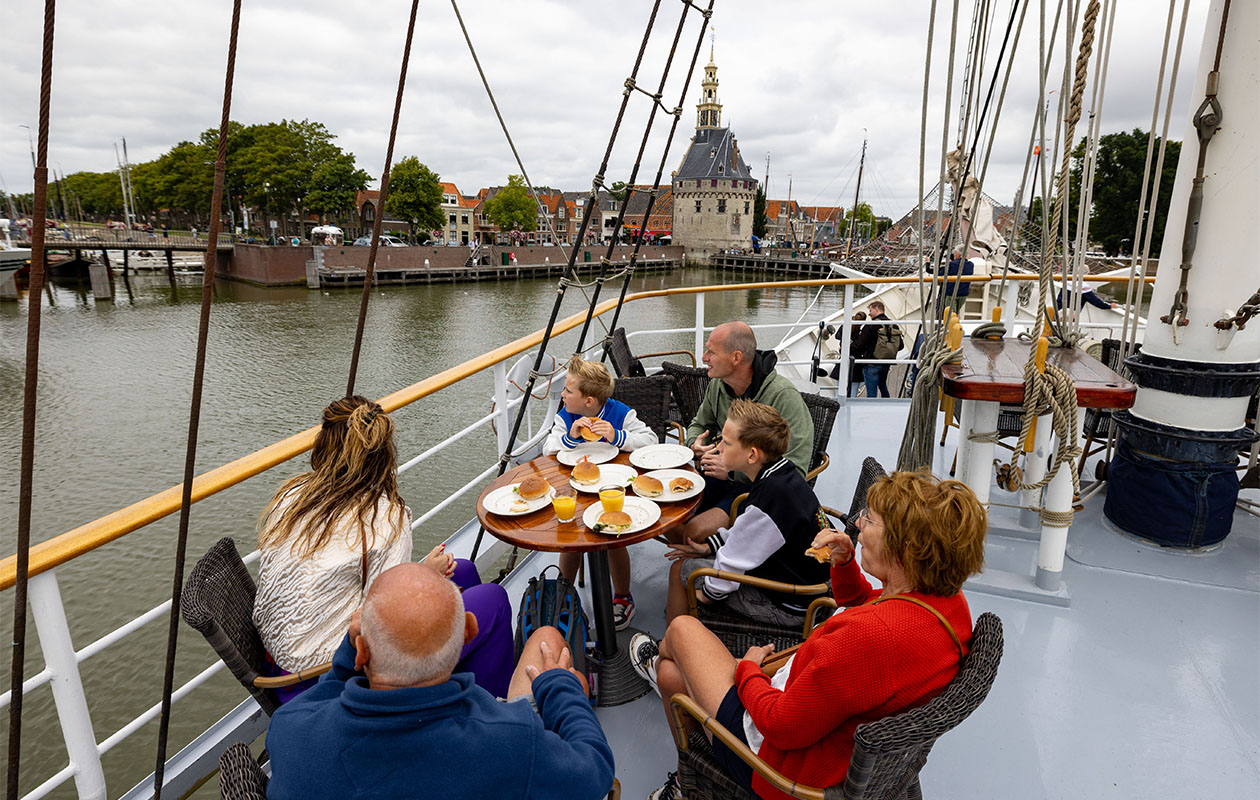 Vaartocht met 3-mastbark Stedemaeght naar Enkhuizen (2p.)