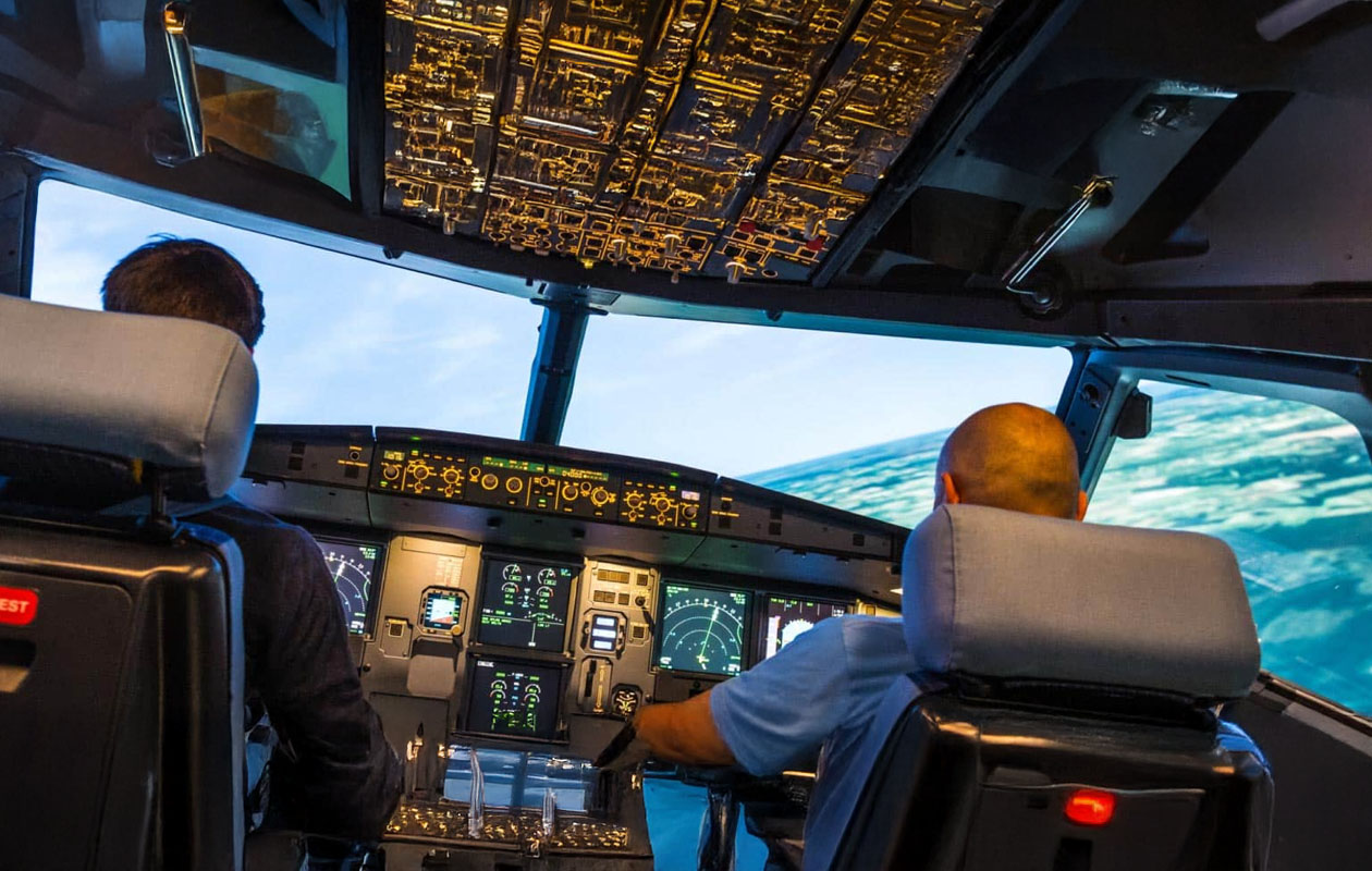 Ontvang €50 korting op een simulatorvlucht naar keuze (2p.)