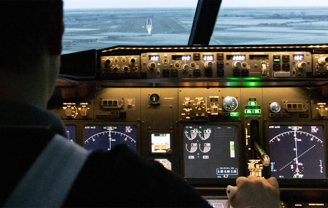 Ontvang €50 korting op een simulatorvlucht naar keuze (2p.)