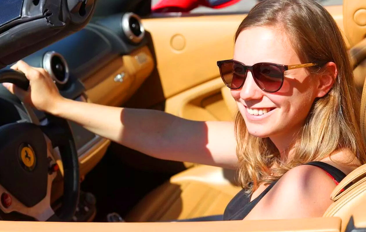 Droomrit: rijden in een Ferrari California (1p.)