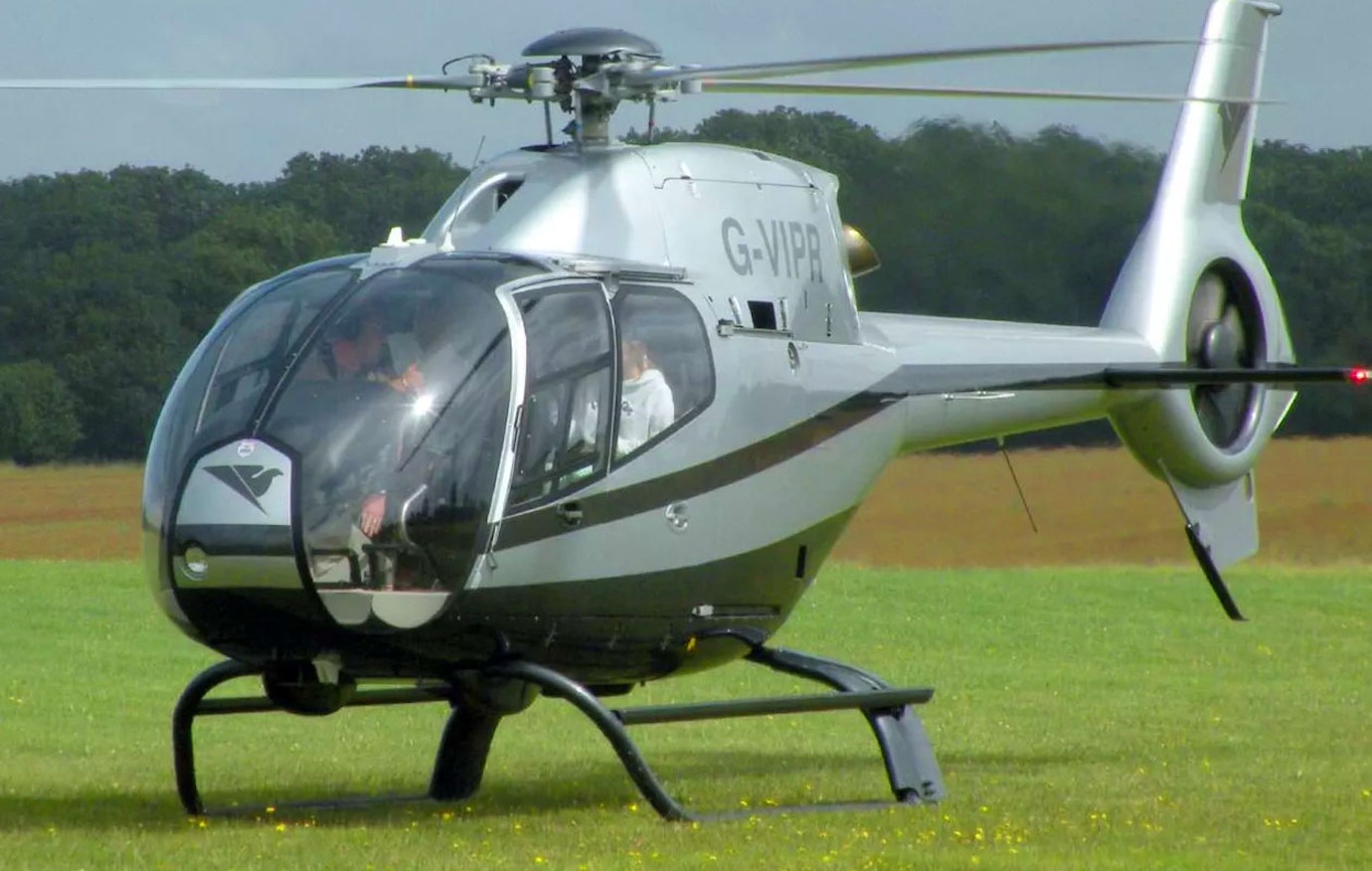 Helikoptervlucht in Nederland of België (1 p.)