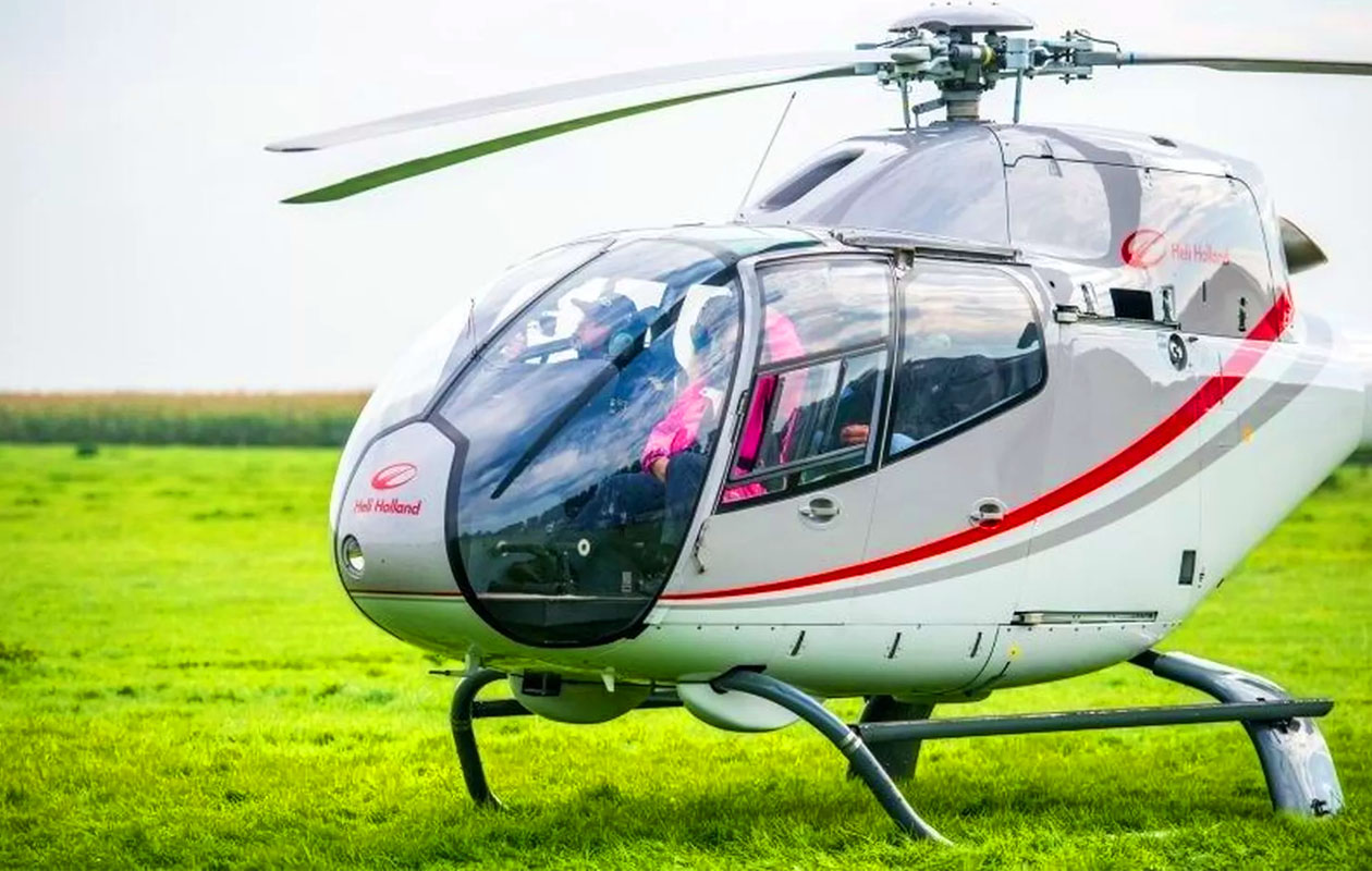 Helikoptervlucht in Nederland of België (1 p.)