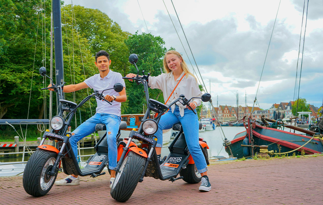 Huur een E-chopper in Volendam (3 uur)