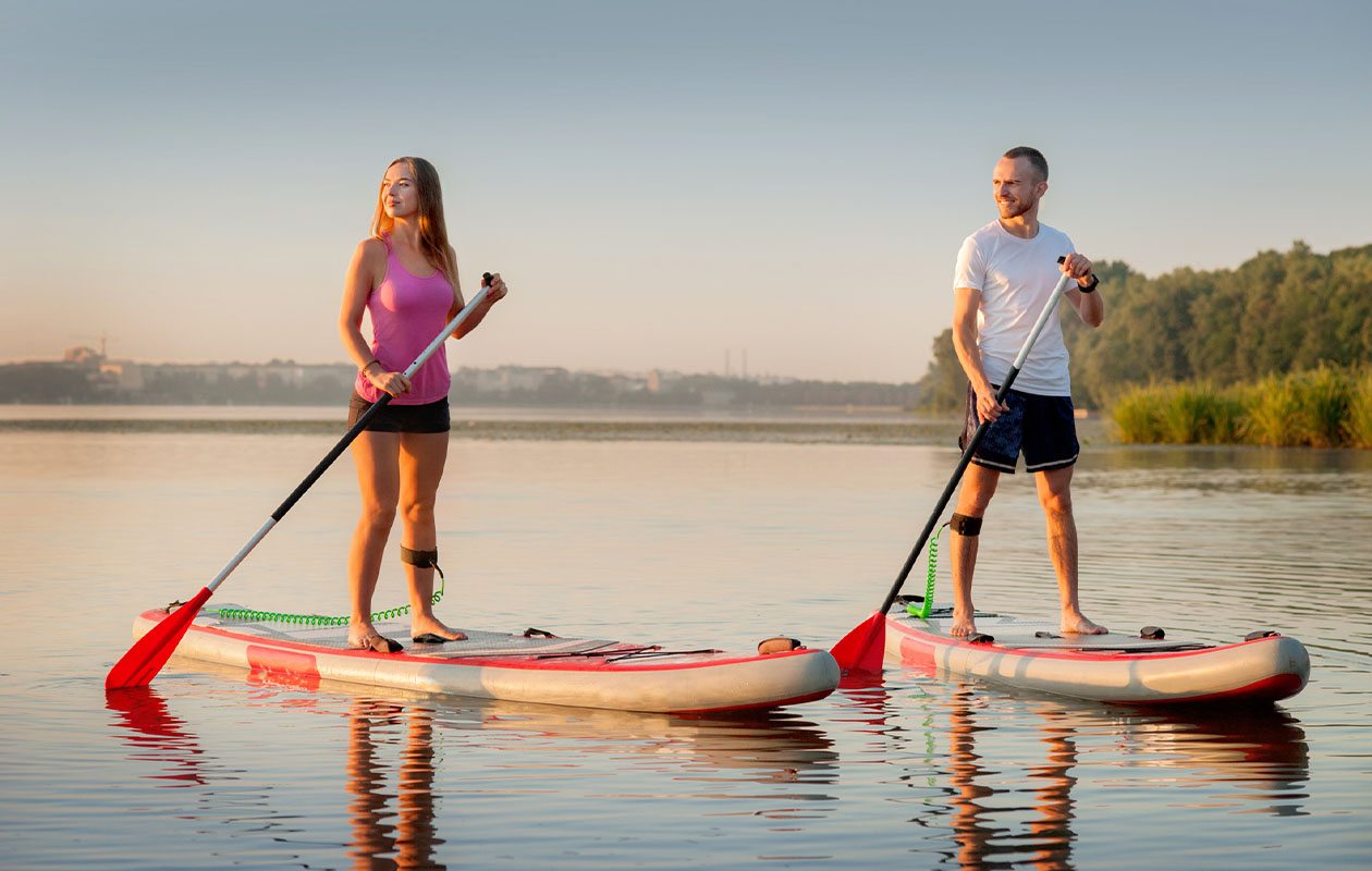 Huur een SUP-Board  in Loosdrecht of Den Haag (2 uur)