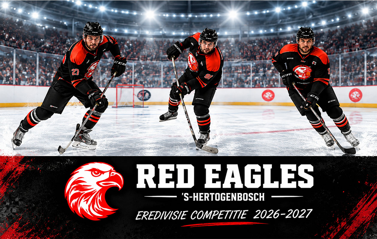 Ticket voor een ijshockeywedstrijd van Red Eagles (4p.)