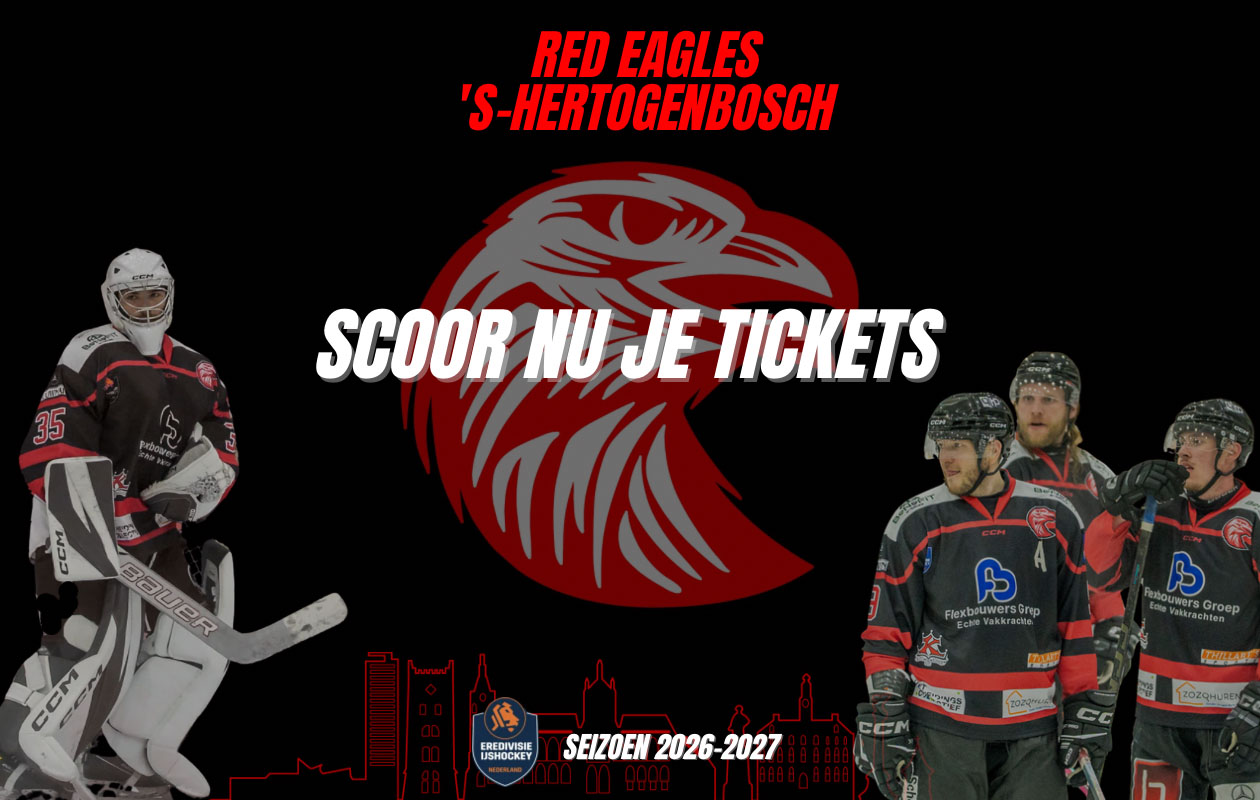 Ticket voor een ijshockeywedstrijd van Red Eagles (4p.)
