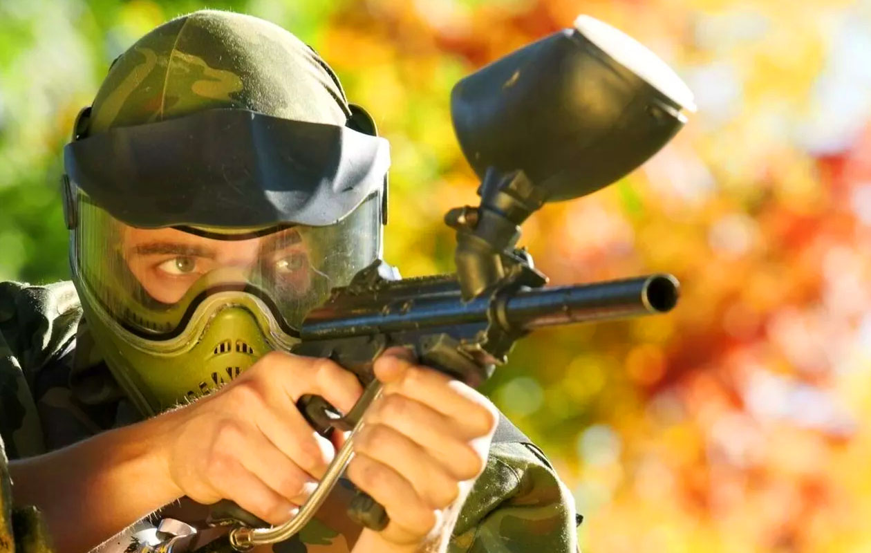 Indoor paintball in Antwerpen (8 - 12 p.)