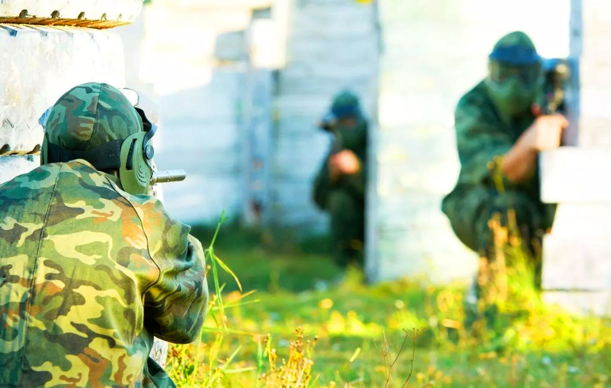 Indoor paintball in Antwerpen (8 - 12 p.)