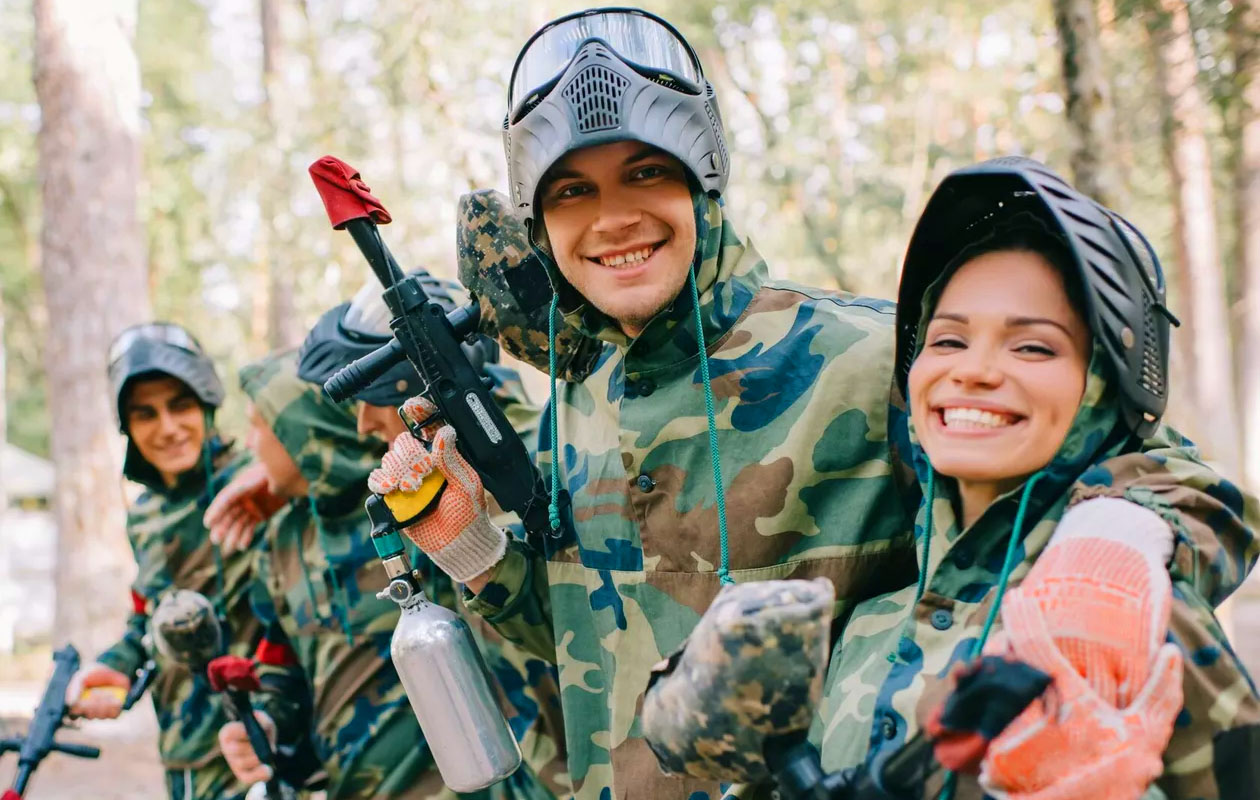 Indoor paintball in Antwerpen (8 - 12 p.)