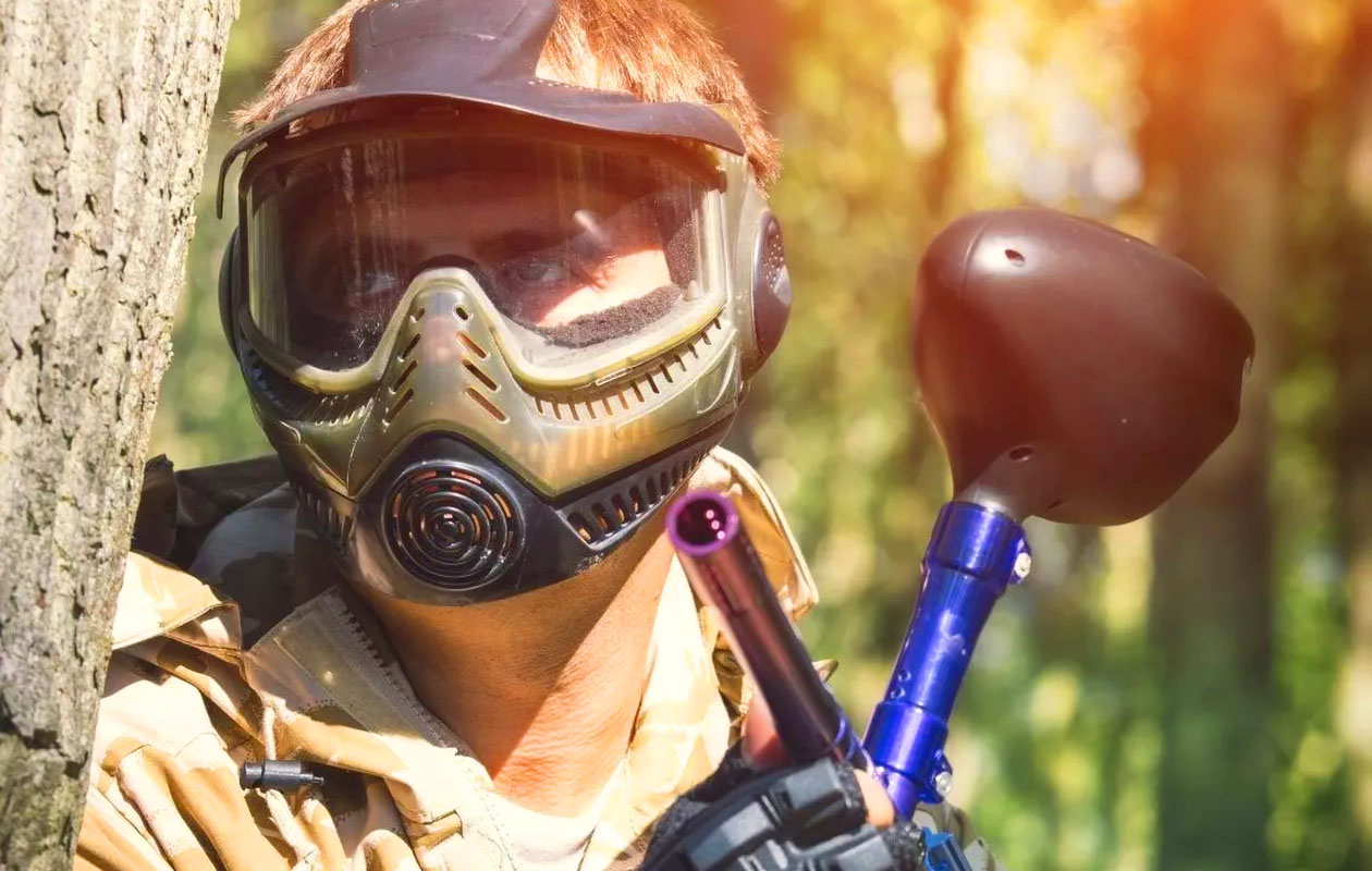 Indoor paintball in Antwerpen (8 - 12 p.)