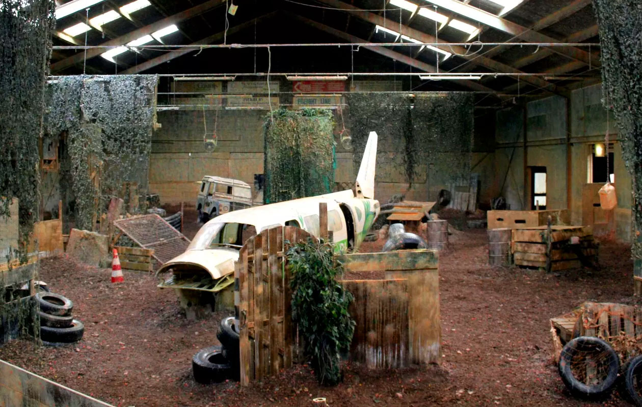 Indoor paintball in Antwerpen (8 - 12 p.)