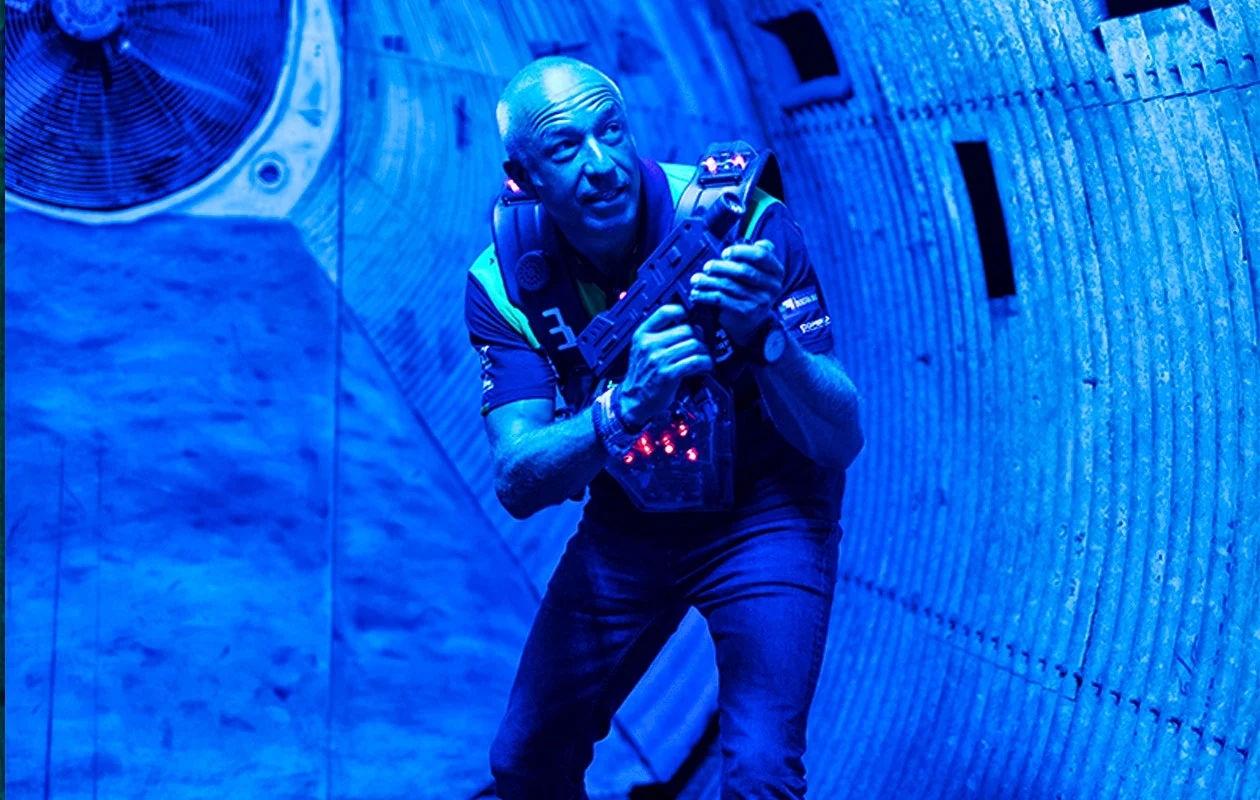 Lasergamen bij Coronel (2p.)