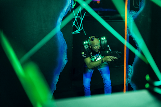 Lasergamen bij Coronel (2p.)