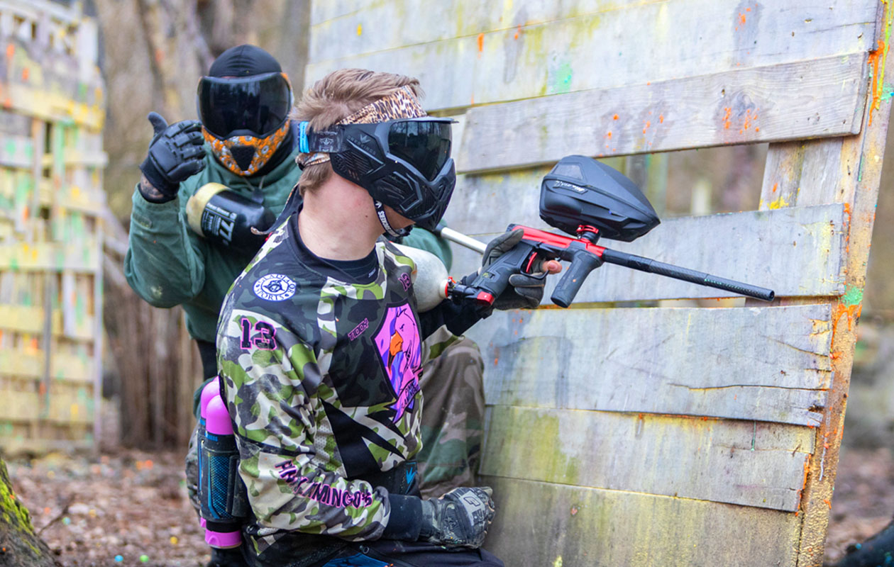 Paintball bij Gladiator Sports (6-10p.)