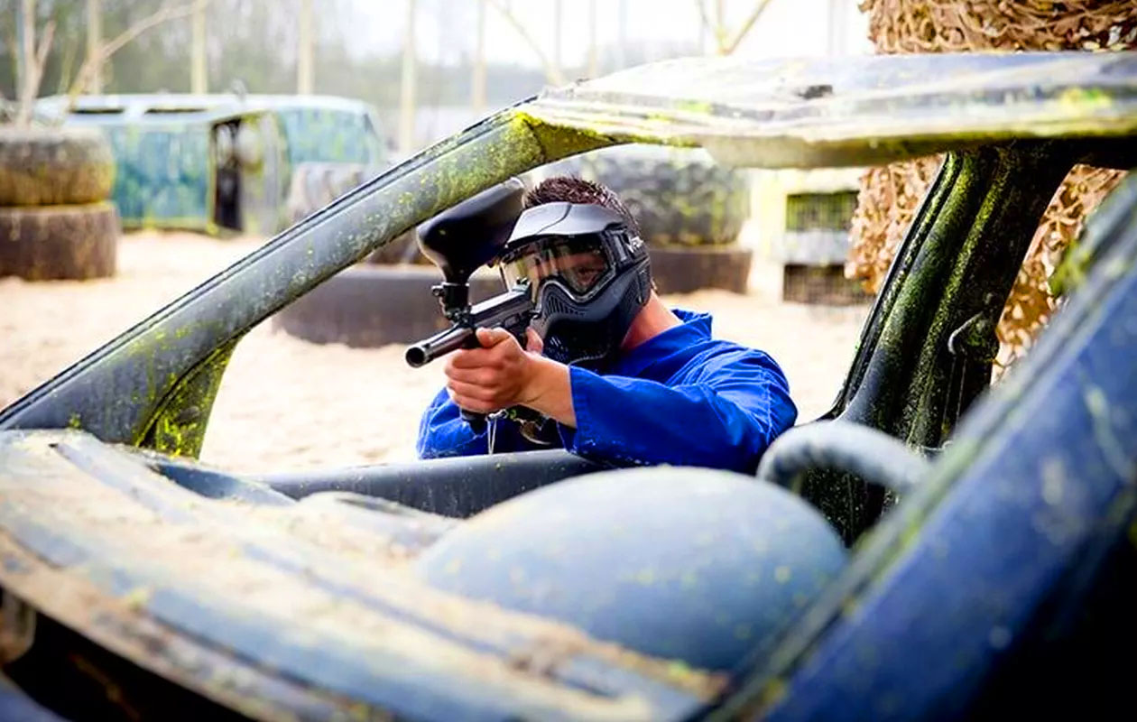 Paintball in Harderwijk (8 - 12 p.)