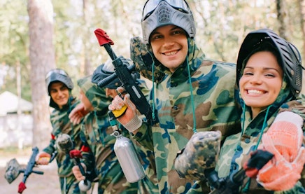 Paintball in Harderwijk (8 - 12 p.)