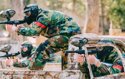 Paintball in Harderwijk (8 - 12 p.)