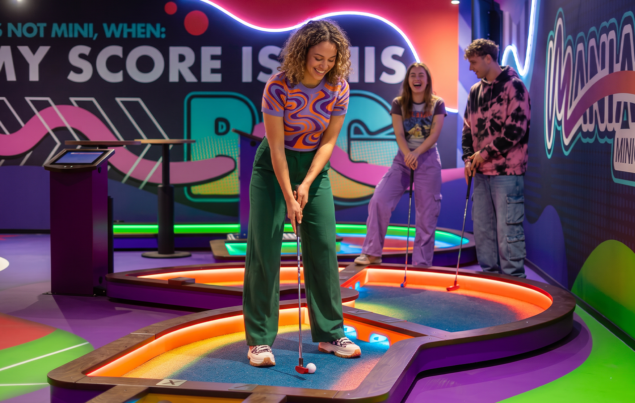 Ticket Maniax Minigolf Enschede (2p)