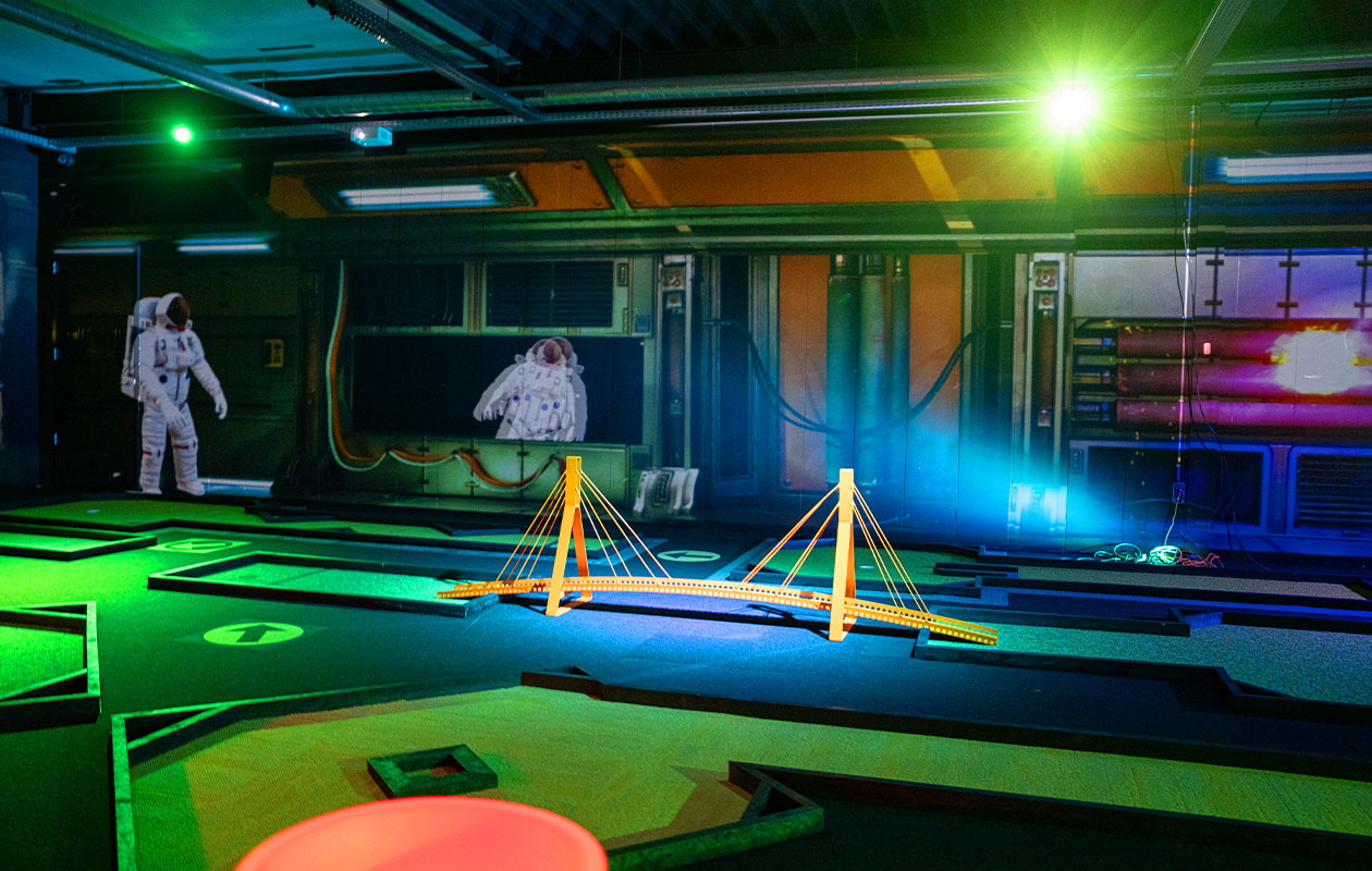 Ticket 3D Mini-Golf bij Sing & Swing Delft (2p.)