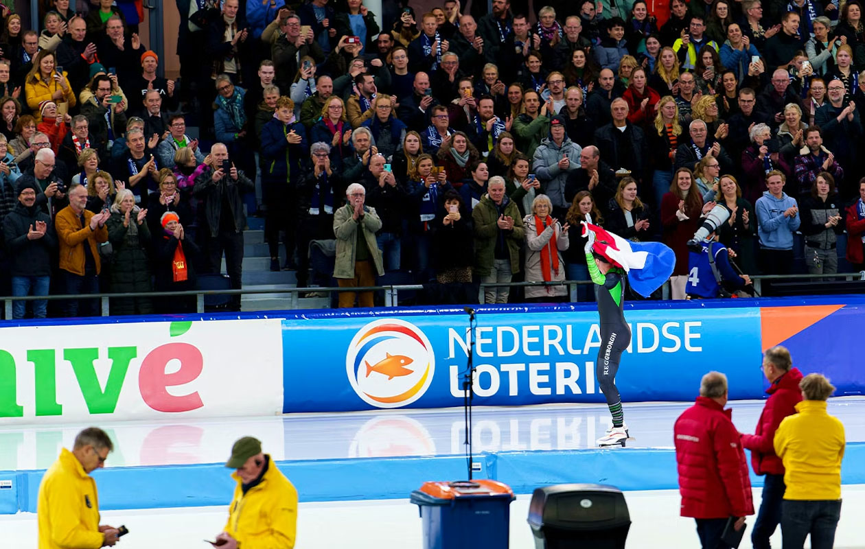 Staanplaats ticket voor het NK schaatsen Allround & Sprint (2p.)