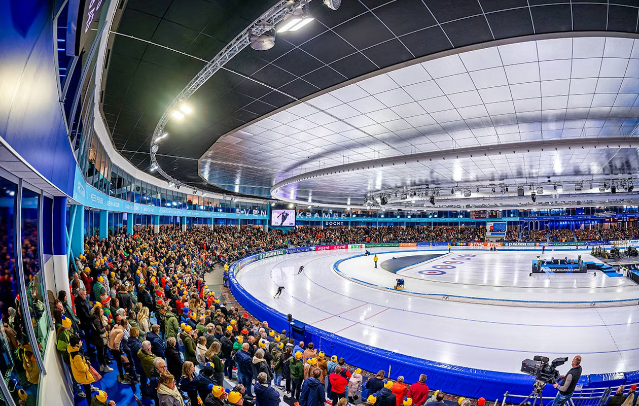 Staanplaats ticket voor het NK schaatsen Allround & Sprint (2p.)