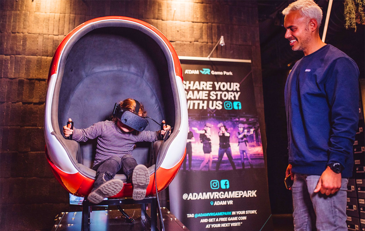 Amsterdam VR Ride + drankje naar keuze (2p.)