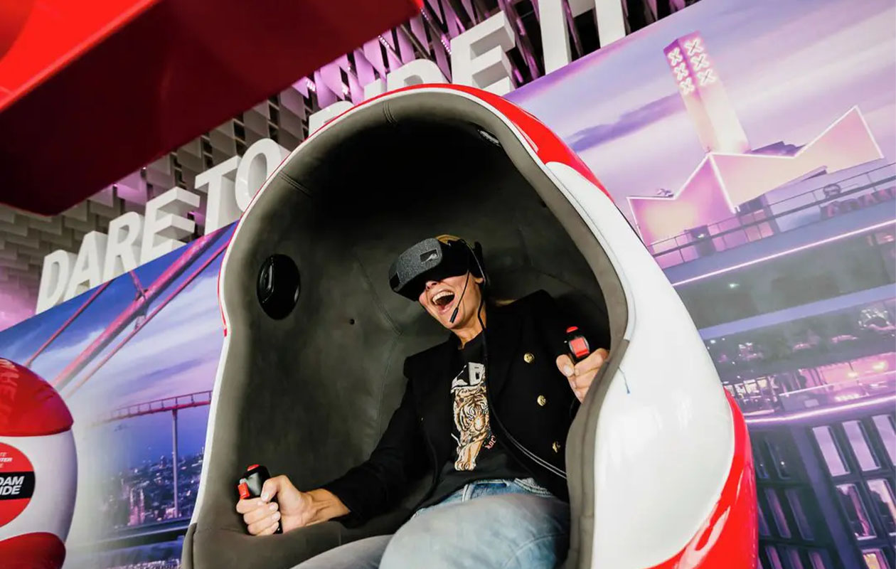 Amsterdam VR Ride + drankje naar keuze (2p.)